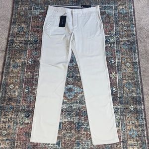 NWT zara man slim fit dress pants beige size 44